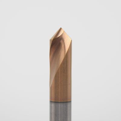 좋은 가격 HRC55 스포팅 드릴 비트 2 플루트 NC 스포팅 드릴 카비드 스포트 드릴 120mm TiSiN 코팅 온라인