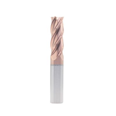 좋은 가격 8*20*8*60 TiSiN 코팅 4 플루트 카비드 평면 끝 밀링 탄소 강철 합금 강철 주철 8mm 절단 지름 온라인