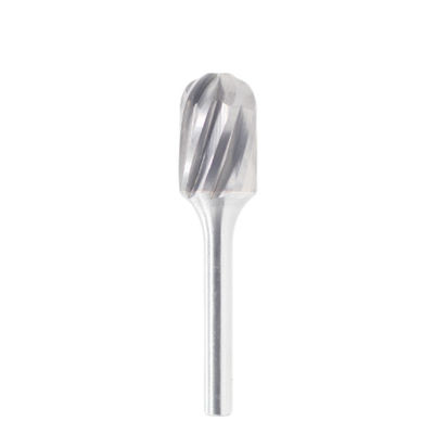 좋은 가격 C자형 알루미늄 절삭 초경 버 12mm*25mm, 6mm 생크 직경, 볼 노즈 실린더 초경 버 온라인