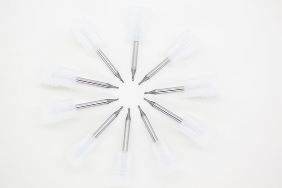 좋은 가격 0.047" 알루미늄 합금, 구리 합금 PVD 코팅을 위한 3플루트 가변 나선 마이크로 직경 엔드 밀 온라인