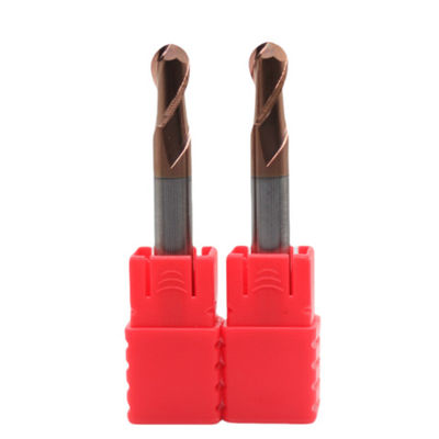 좋은 가격 3mm Dia R1.5*3*6*3*50 2플루트 TiAISiN 탄화탄소 공 코 끝 밀링 탄소 강철 합금 강철 주철 온라인