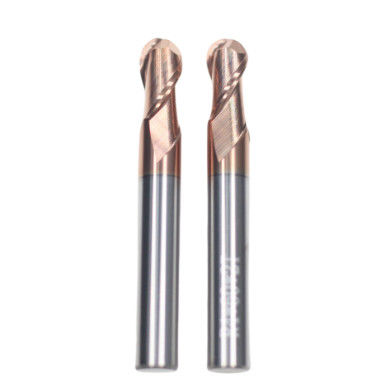 좋은 가격 8mm Dia R4*8*16*8*60 2플루트 TiAISiN 탄화탄소 공 코 끝 밀링 탄소 강철 합금 강철 주사 철 온라인