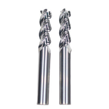 좋은 가격 12mm Dia 12*45*12*100 HRC55 3 플루트 평면 탄화물 끝 밀링 알루미늄 부착되지 않은 기계 유형 마감 가공 온라인