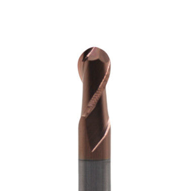 좋은 가격 20mm Dia R10*20*40*20*100L 2 플루트 TiAISiN 탄화탄소 공 코 끝 밀링 탄소 강철 합금 강철 주철 온라인