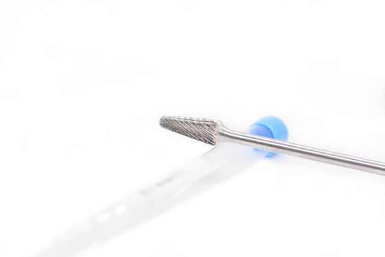 좋은 가격 Customized L- Ball Nosed Cone Shape Tungsten Carbide Burrs 12*28 Standard Double Cut 6mm Shank With 178 Overall Length 온라인